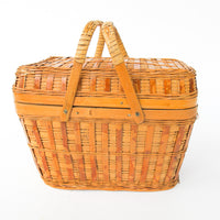 Woven Vintage Wicker Basket