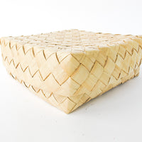 Woven Palm Square Box