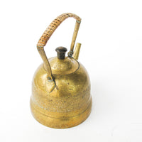 Brass Etched Indian Tea Pot