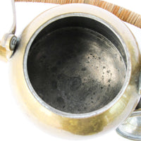 Brass Etched Indian Tea Pot