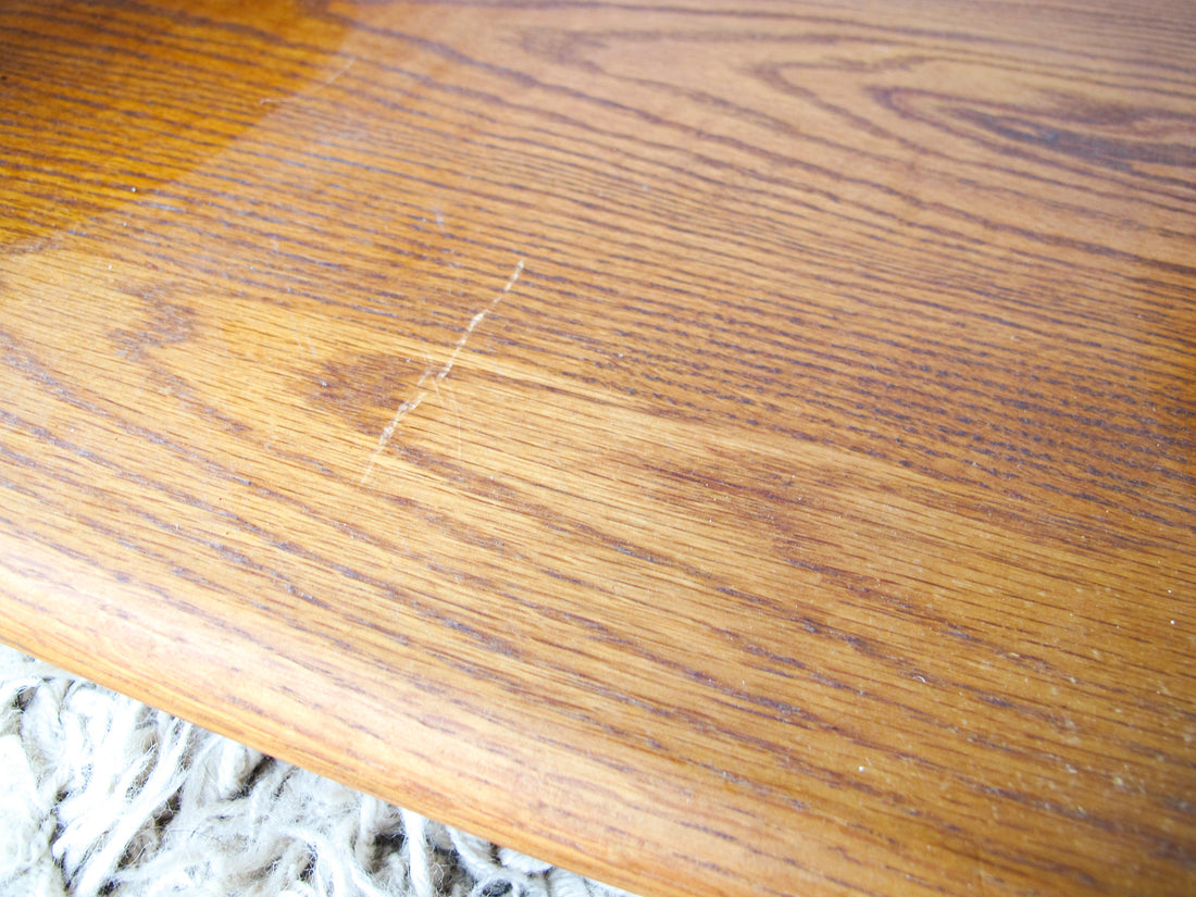 Bent Oak Wood 1970's/ 1980's End Table - Two Sizes Available and Sold Individually