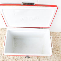 Retro Red and Blue Coleman Cooler (Sold Separately)