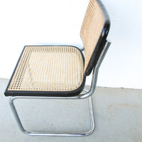 Cesca Marcel Breuer Style Chair with Black frame