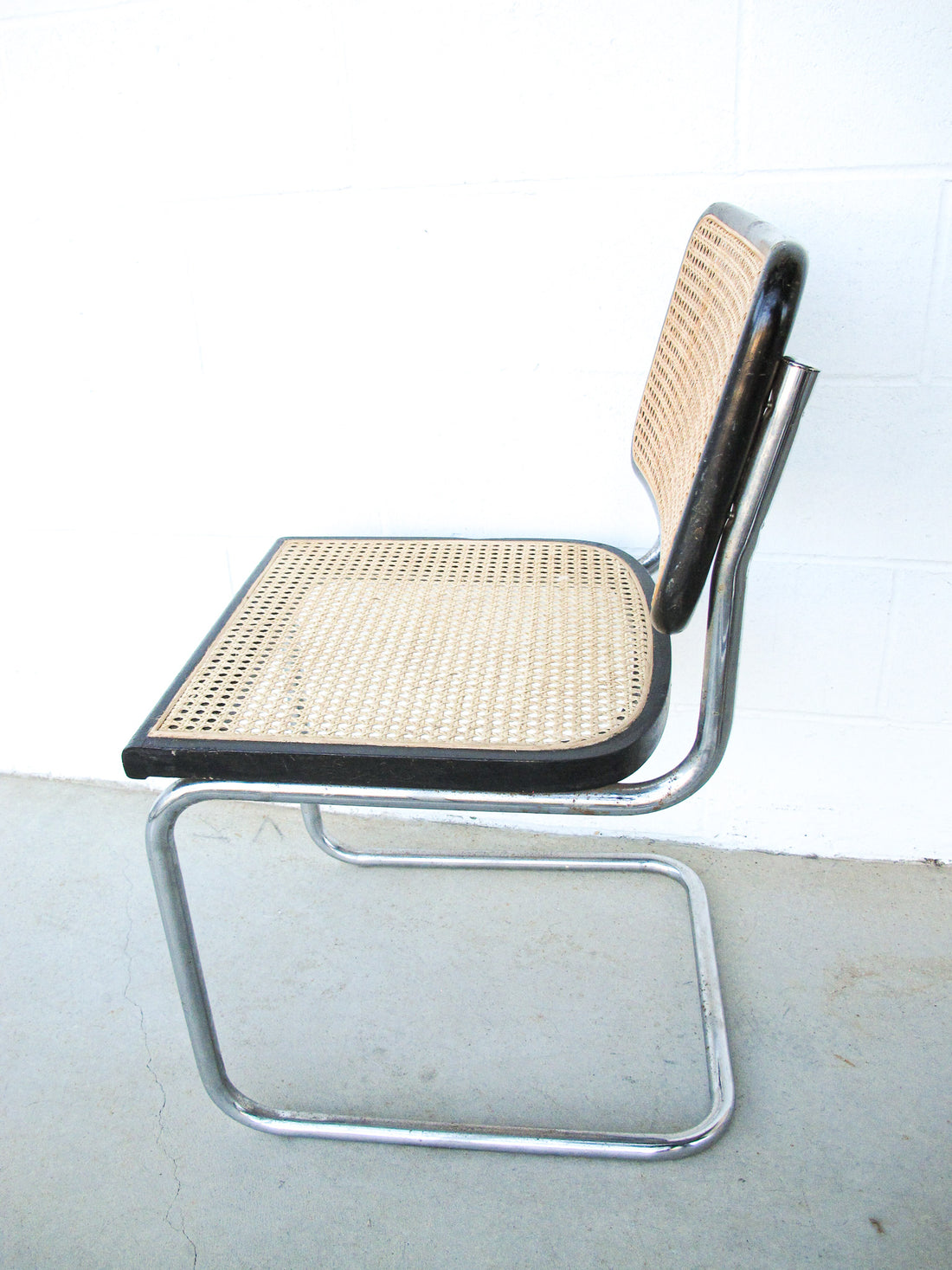 Cesca Marcel Breuer Style Chair with Black frame