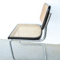 Cesca Marcel Breuer Style Chair with Black frame