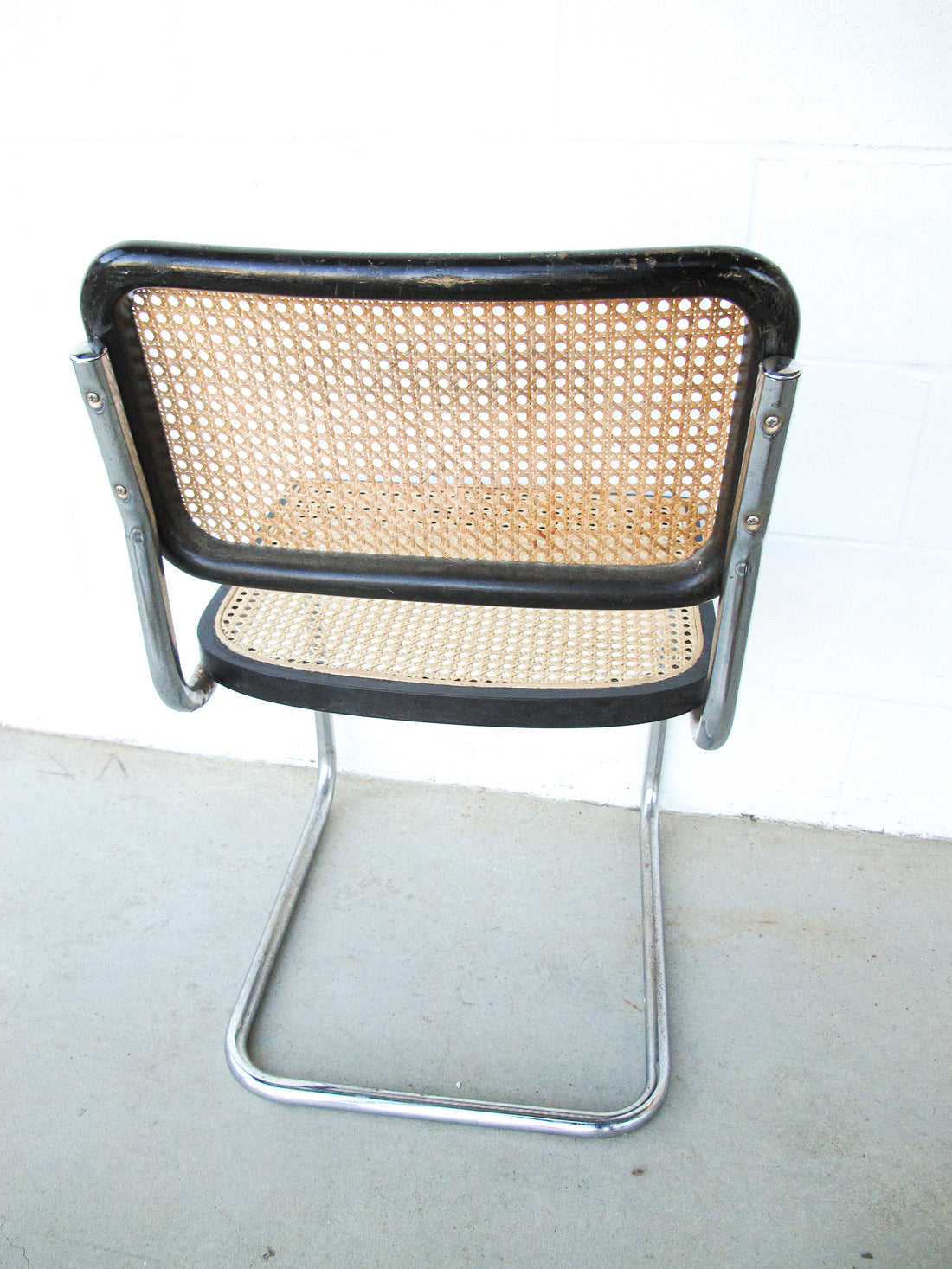 Cesca Marcel Breuer Style Chair with Black frame