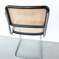 Cesca Marcel Breuer Style Chair with Black frame