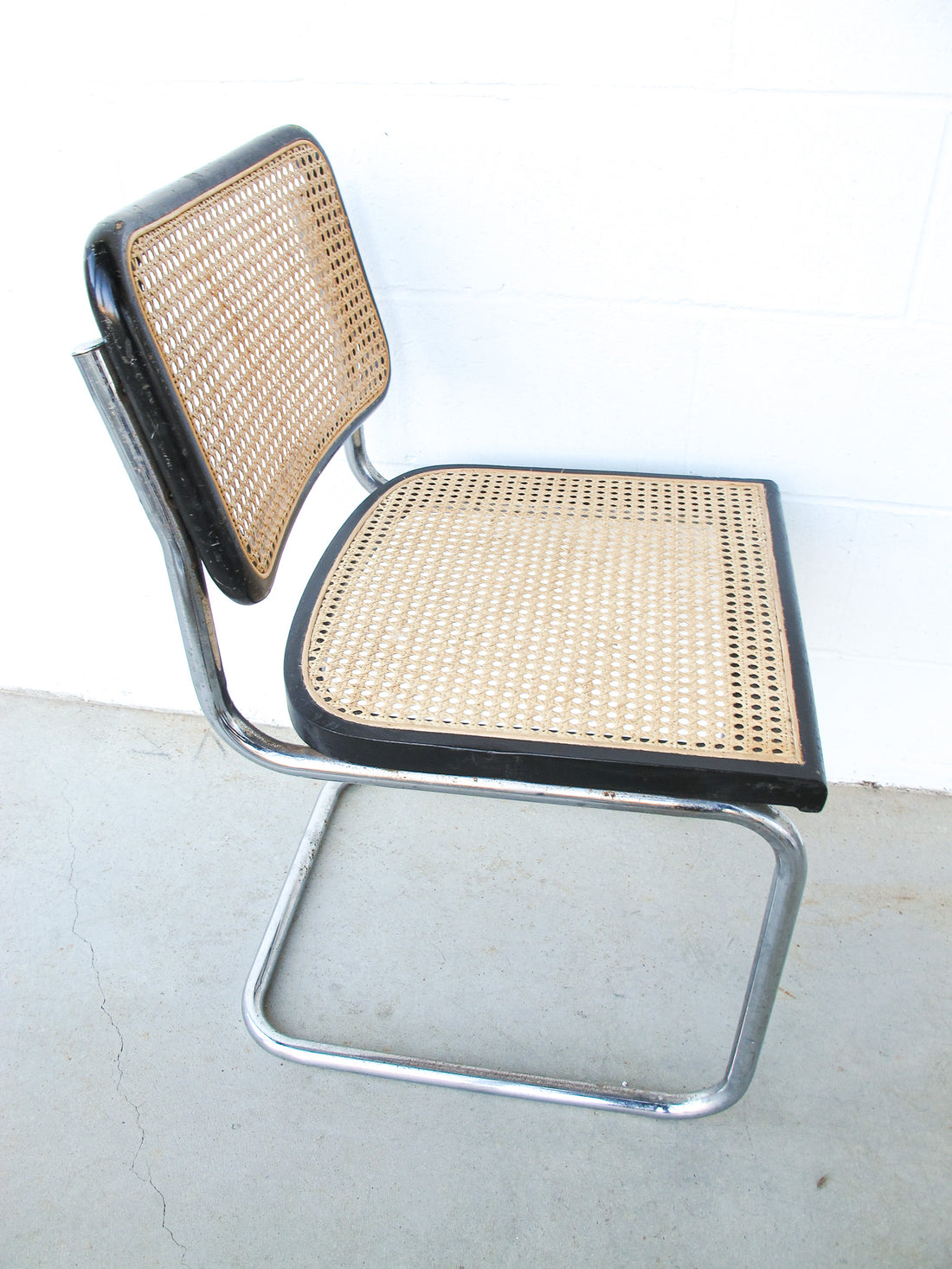 Cesca Marcel Breuer Style Chair with Black frame