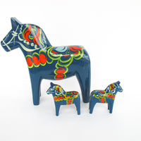 Olsson Swedish Wood Dala Horses (Each Sold Separately)