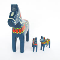 Olsson Swedish Wood Dala Horses (Each Sold Separately)