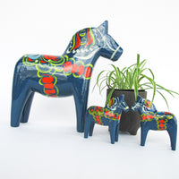 Olsson Swedish Wood Dala Horses (Each Sold Separately)