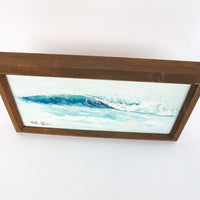 Ocean Landscape Painting Framed Wall Art