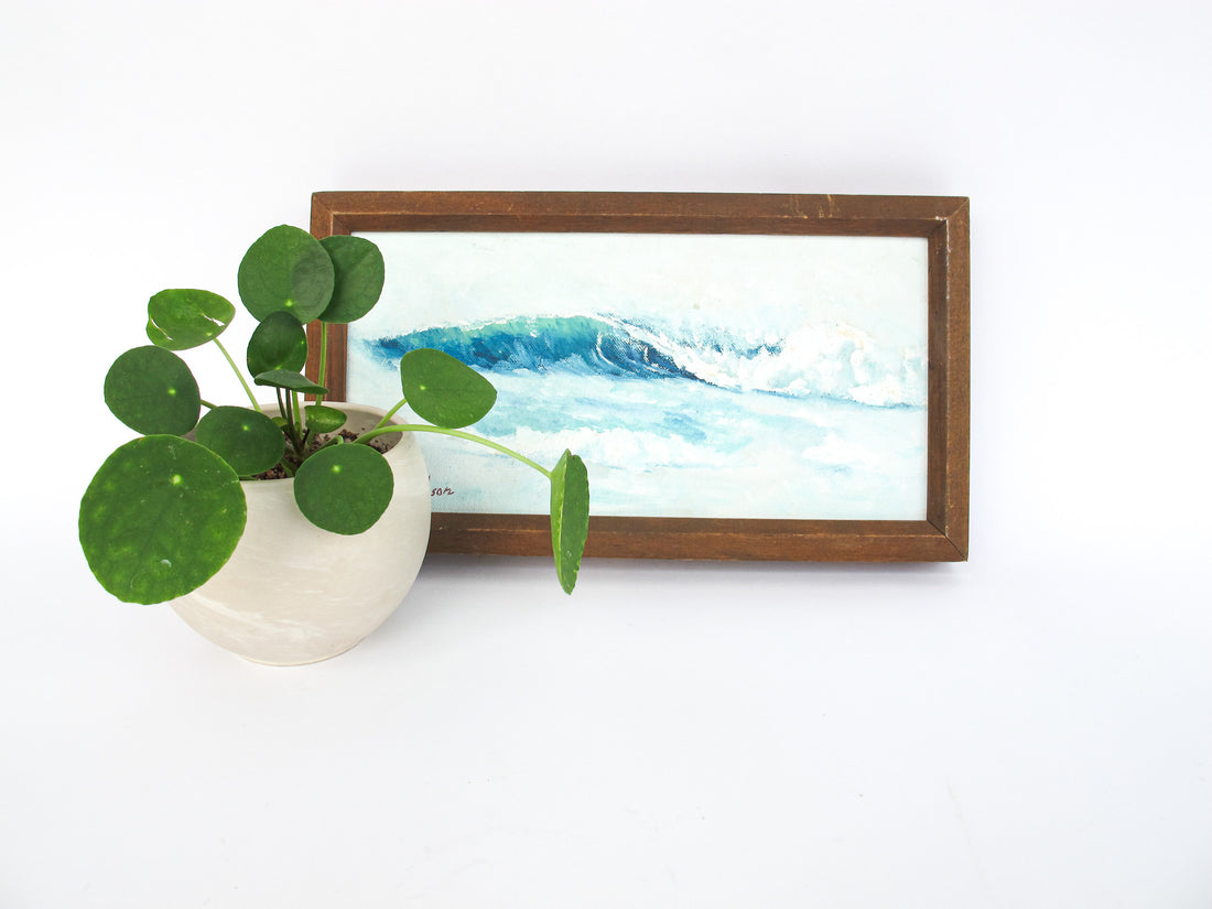 Ocean Landscape Painting Framed Wall Art