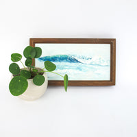 Ocean Landscape Painting Framed Wall Art