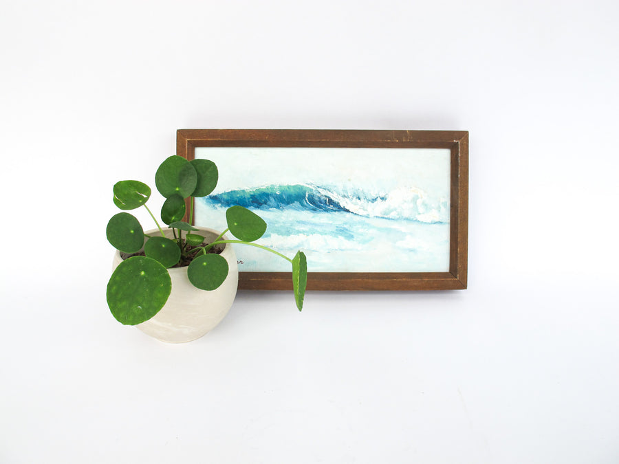 Ocean Landscape Painting Framed Wall Art