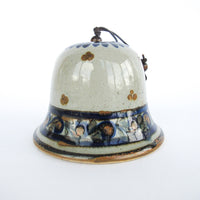 Toanala Ceramic Folk Art Bell Signed Ken Edwards Mexico