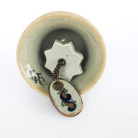 Toanala Ceramic Folk Art Bell Signed Ken Edwards Mexico