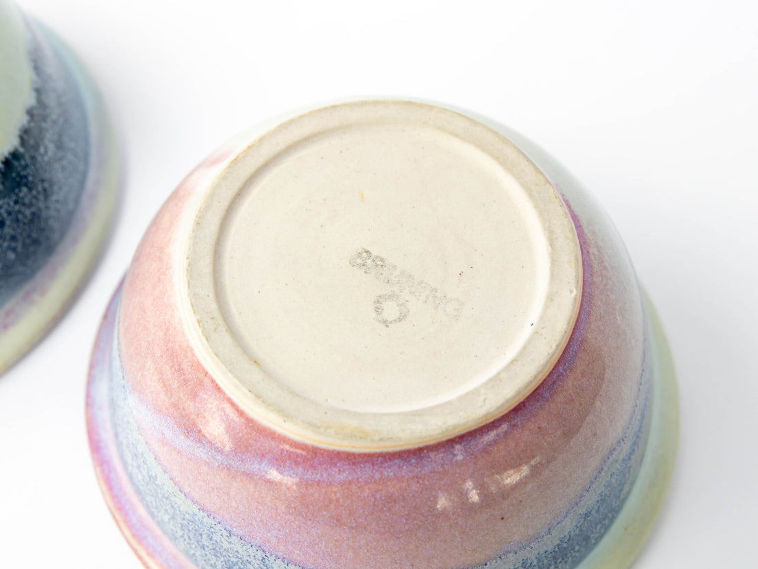 Bruning Pottery Ceramic Bowls - Set of 2