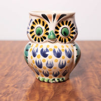 Ceramic Tonala Owl Mug Vintage