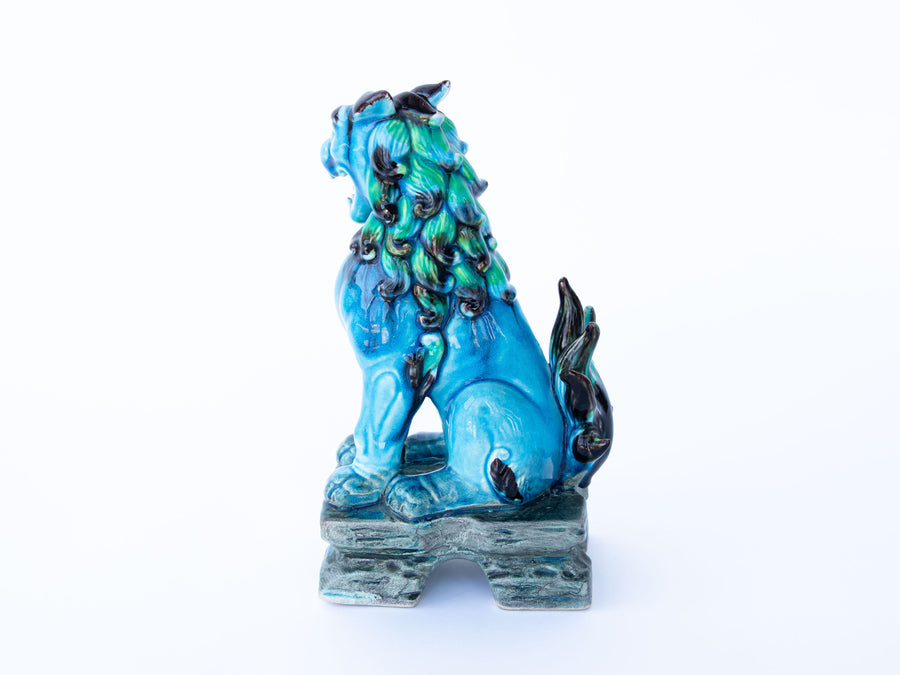 Large Green and Blue Foo Dog