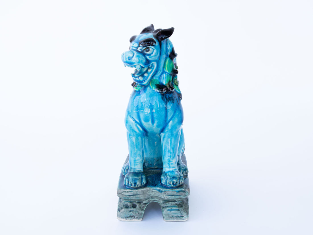 Large Green and Blue Foo Dog
