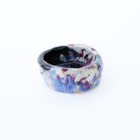 Small Organic Shape Round Ceramic Ring Dish by Heather Omalley