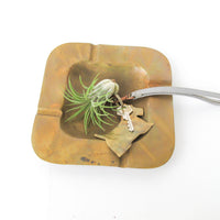 NEW - Copper Simple Ash Tray - Very Flat and modern looking