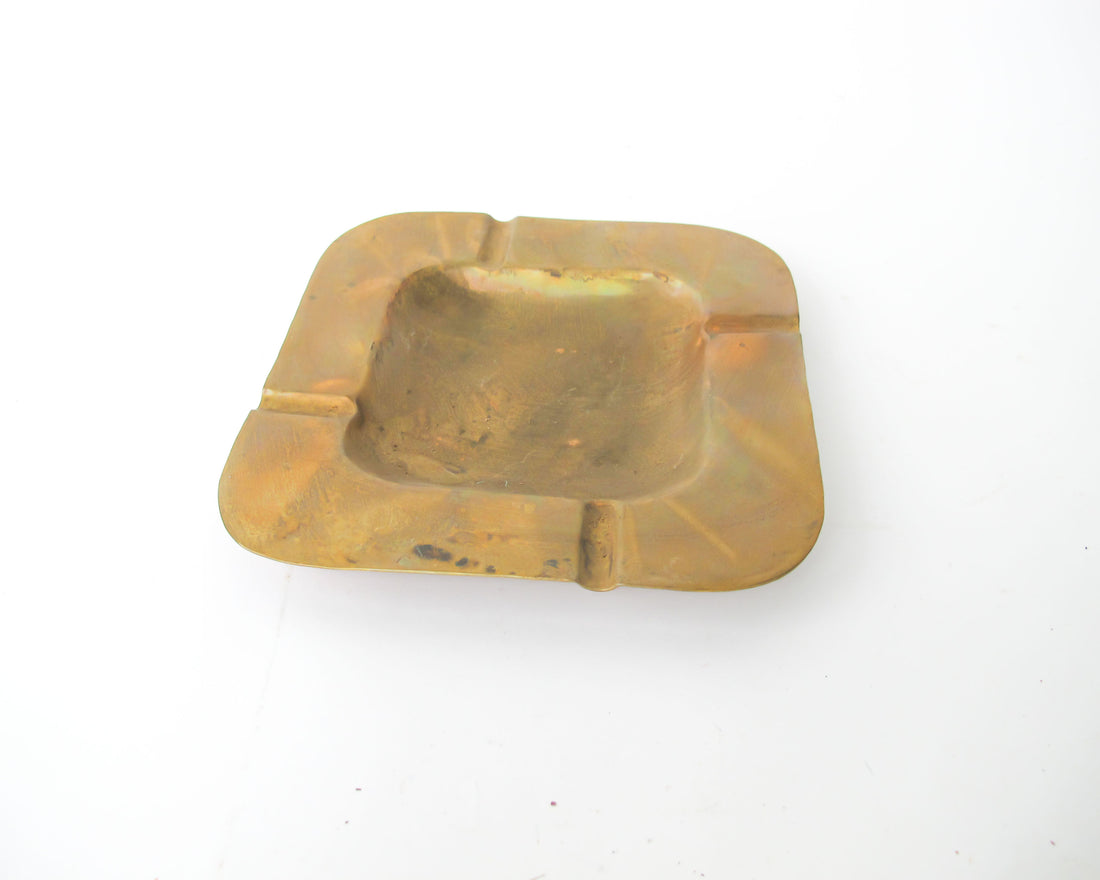 Copper Simple Ash Tray - Very Flat and modern looking