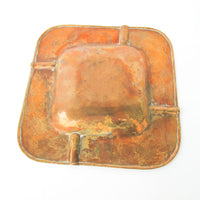 Copper Simple Ash Tray - Very Flat and modern looking