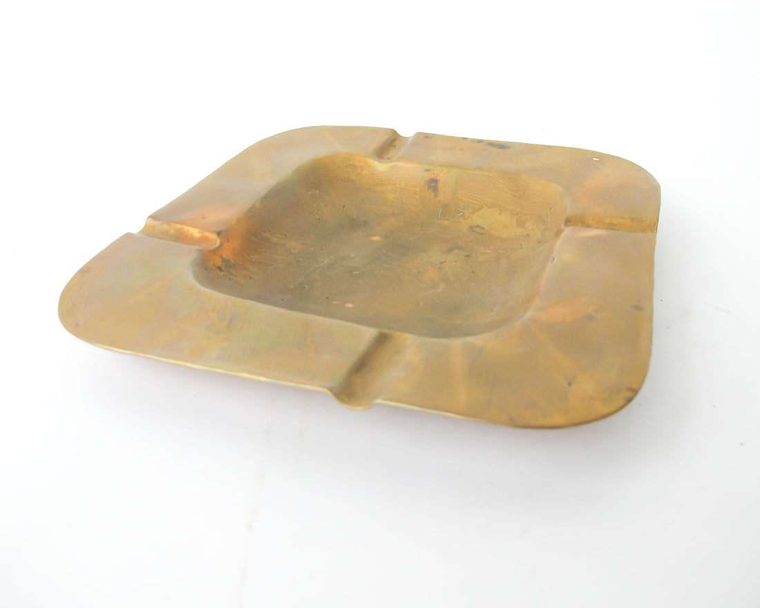 Copper Simple Ash Tray - Very Flat and modern looking