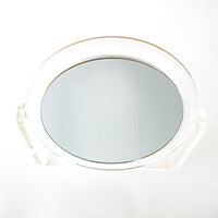 1970's Lucite Vanity Counter Mirror