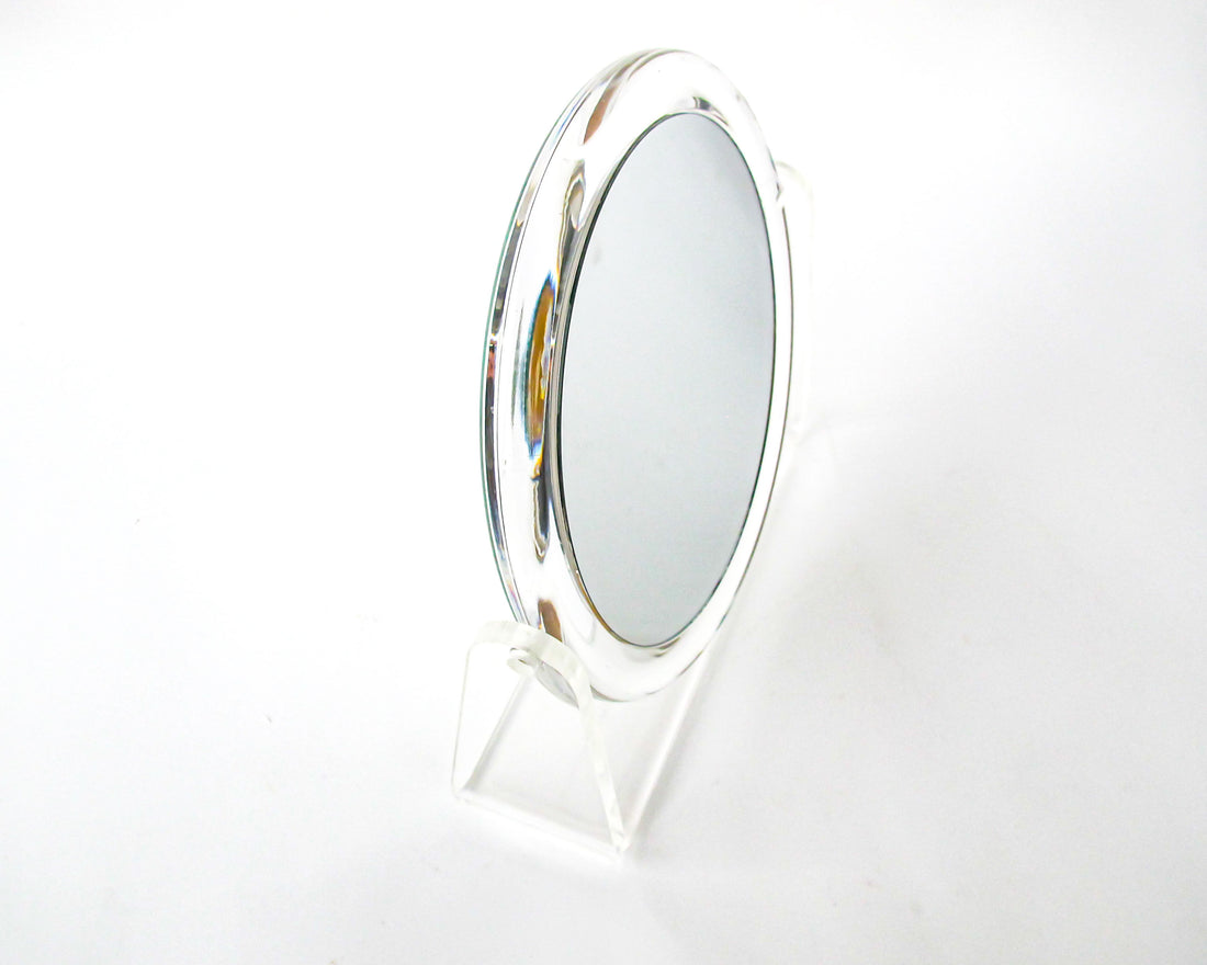 1970's Lucite Vanity Counter Mirror