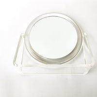 1970's Lucite Vanity Counter Mirror