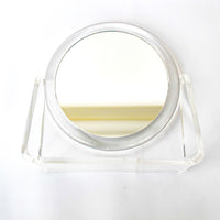 1970's Lucite Vanity Counter Mirror