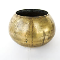 Asian Brass Vase Plant Pot