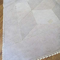 Vintage Patched Cow Hide Area Rug