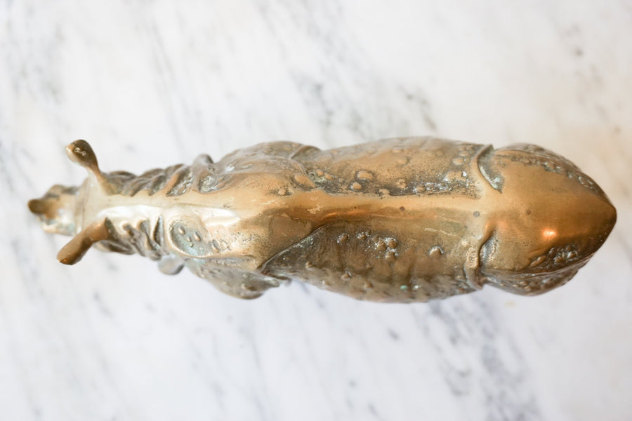 Vintage Solid Brass Rhino