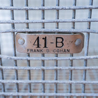 Vintage Frank D Cohan Incorporated Gym Locker Baskets - Industrial Decor
