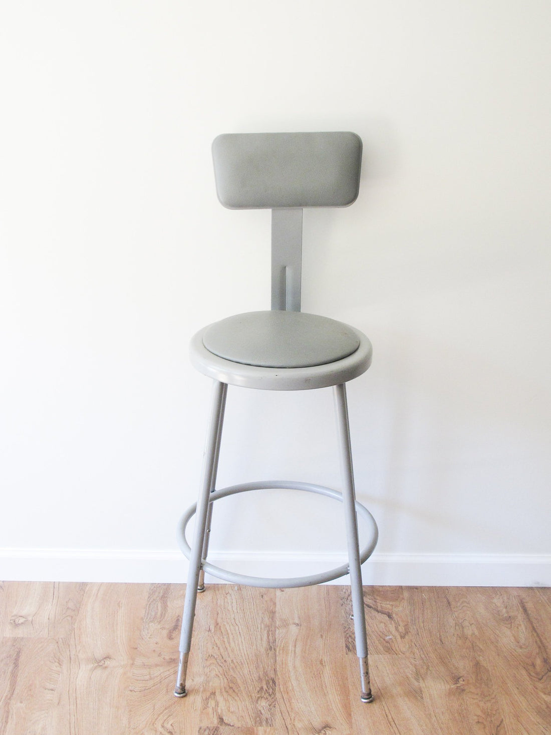 Vintage National Public Seating Industrial Science Lab Chair / Bar Stool