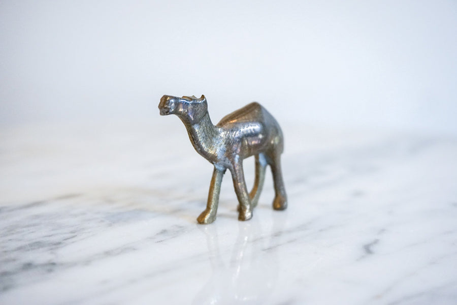 Vintage Solid Mini Brass Camel Pack (Set of 5)