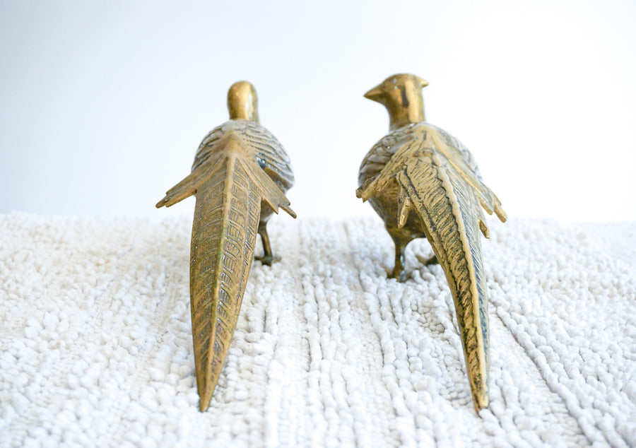 Brass Birds - Set of two