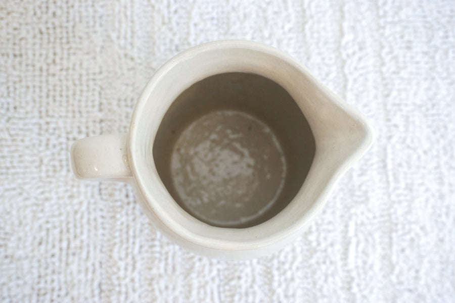 Roseville Crock Pottery Bowl Pitcher and Utensil Holder (Sold Separately)