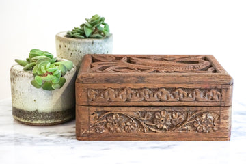 Teak Wood Box Made in India
