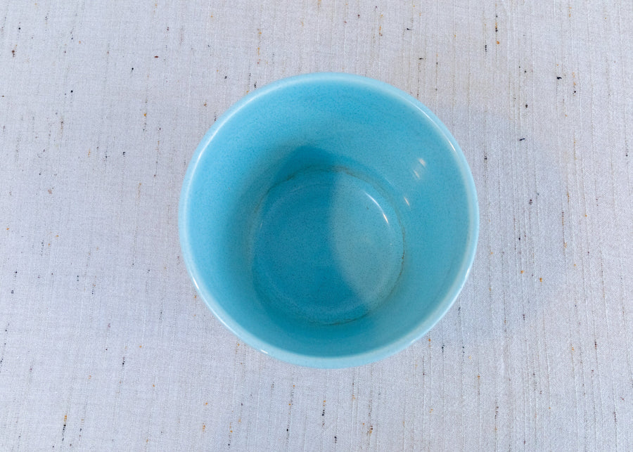 Midcentury Ceramic Plat Pot