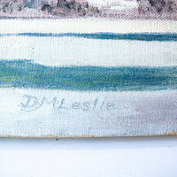 Lake Forest Landscape Painting by DM Leslie