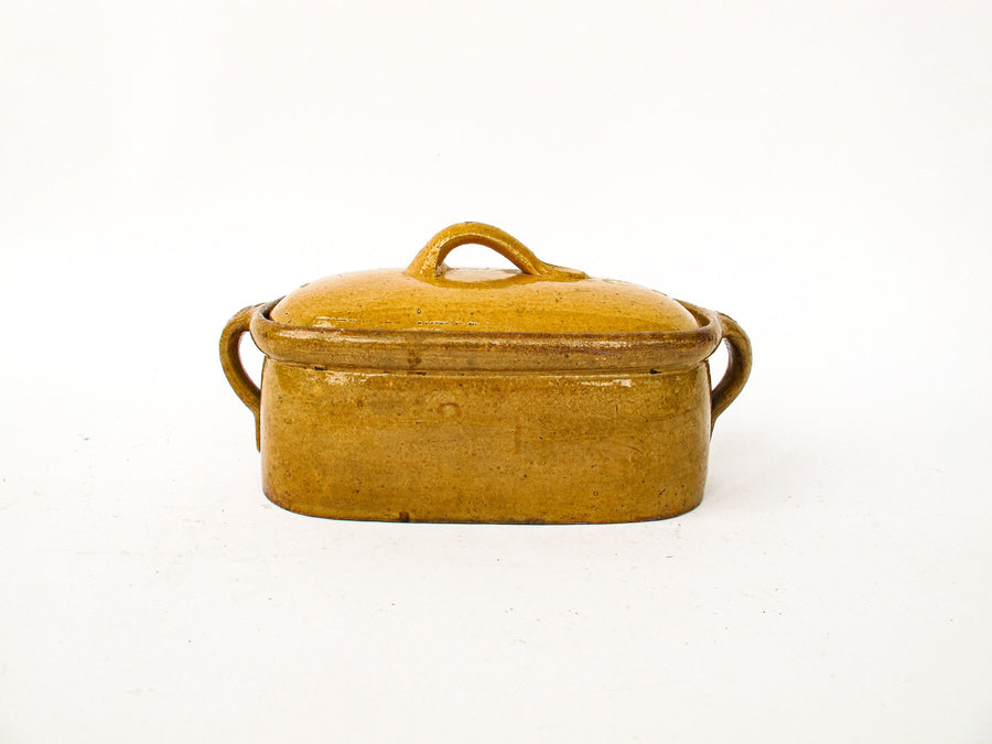 Ceramic Clay Pot with Lid