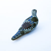 Tonala Hand Painted Ceramic Bird Mexico