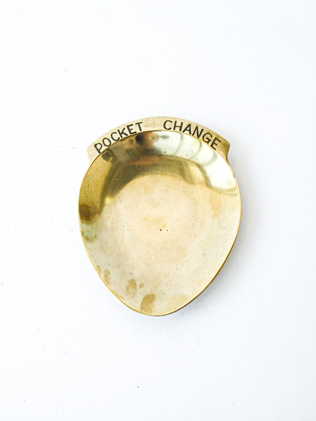 Brass Pocket Change Dish Tray