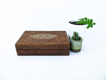 Rosewood Teak Box