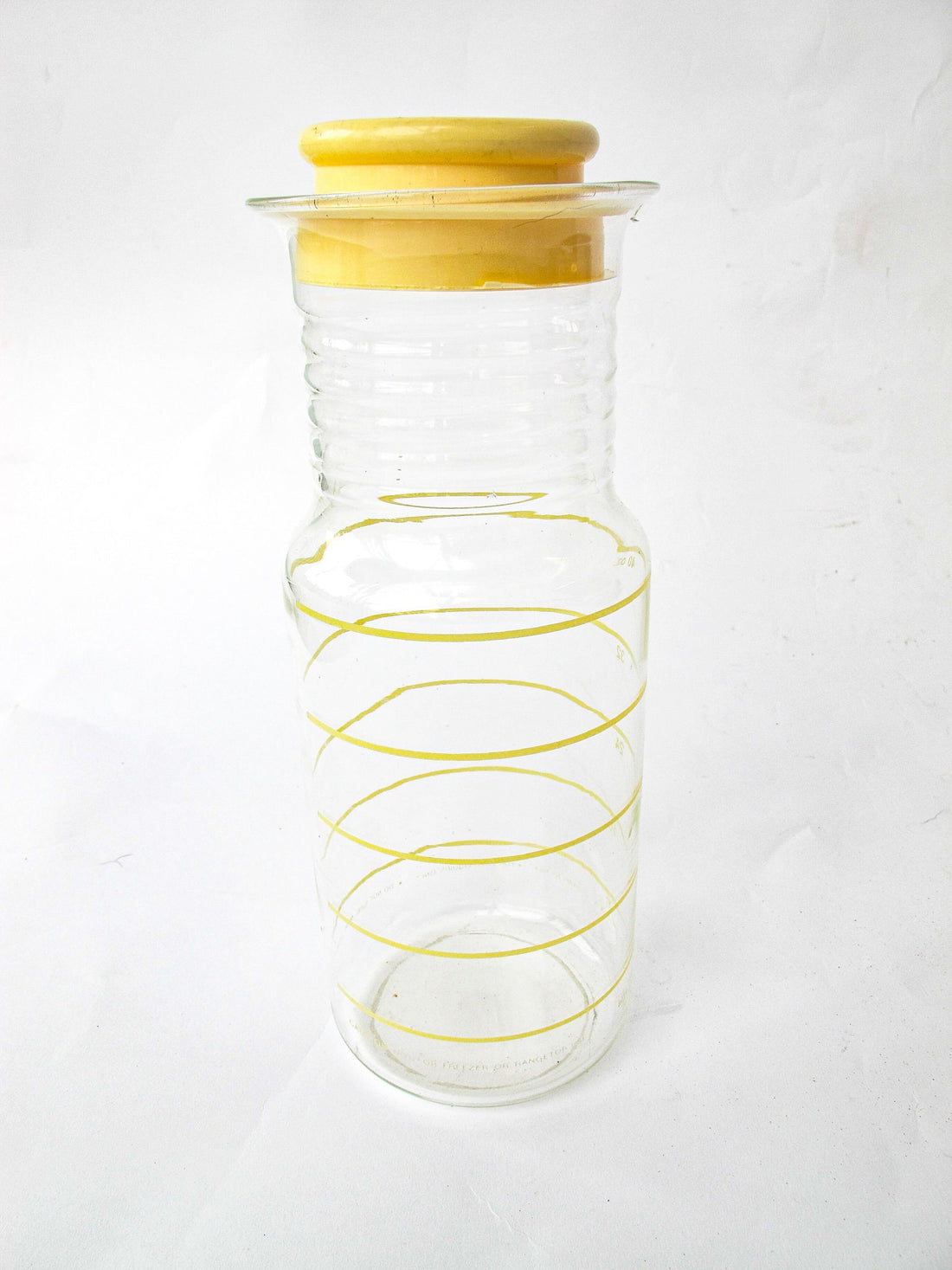 Pyrex Glass Pitcher with Lid (In Yellow and White - Sold Separately ...